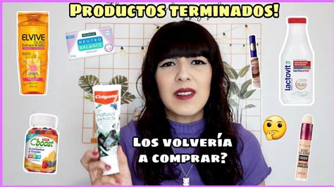 Productos Terminados Los Volveria A Comprar Beauty Maff