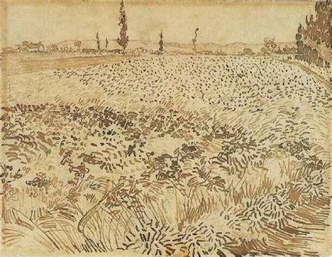 Wheat Field, 1888 - Vincent van Gogh - WikiArt.org