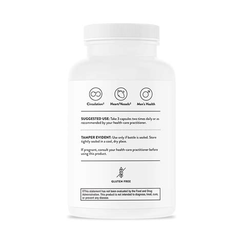 L-Аргинин плюс, L-Arginine Plus, Thorne Research, 180 капсул купить по ...