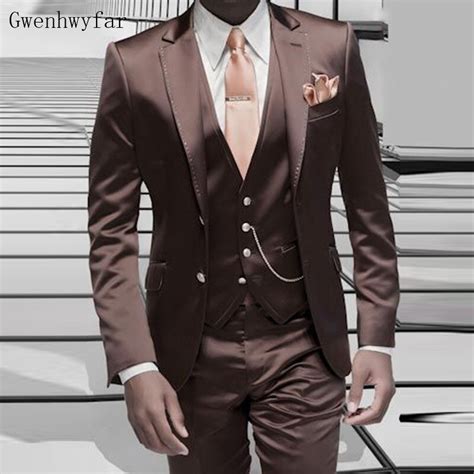 Gwenhwyfar traje Formal de satén para hombre Blazer Masculino con