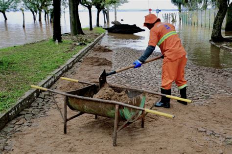 Guaíba fica abaixo dos 5 metros pela primeira vez na semana