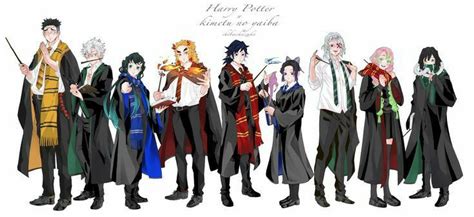 Kimetsu No Hogwarts Harry Potter Hogwarts Gambar Manga