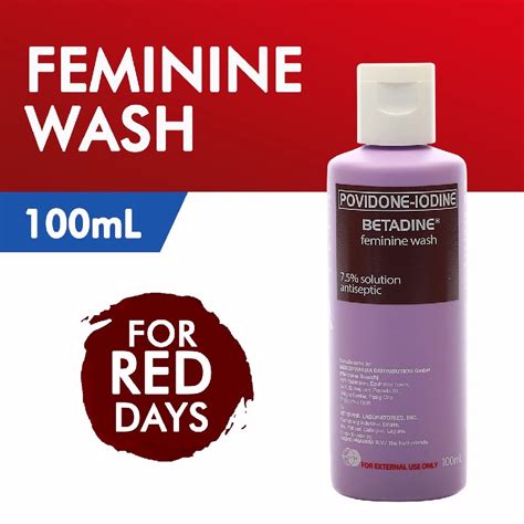 BETADINE® (Povidone-Iodine) Antiseptic Feminine Wash 100mL | La Belleza ...