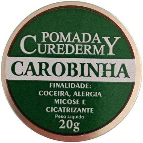Pomada Para Coceira Nas Costas - Kit com 2 Pomada Carobinha Para Coceiras Alergias Micose 20g | Shopee ...