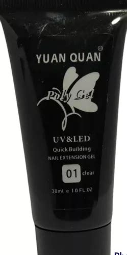 Polygel Uñas 30 Ml Poligel Colores Nude Glitter 1 Pz Escoge