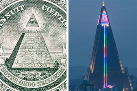 North Korea News Kim Jong Uns Hotel Of Doom Likened To Illuminati