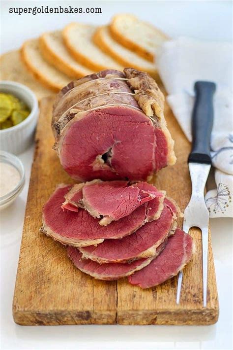 Homemade salt beef recipe