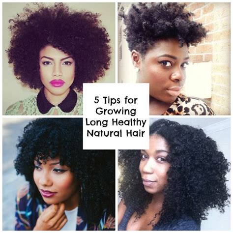 Tips For Growing Long Healthy Natural Hair Lovebrownsugar Natural