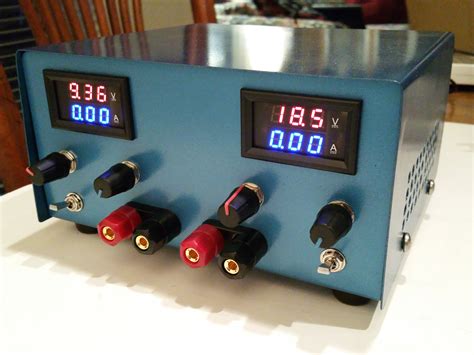 DIY Variable Power Supply With Adjustable Voltage And