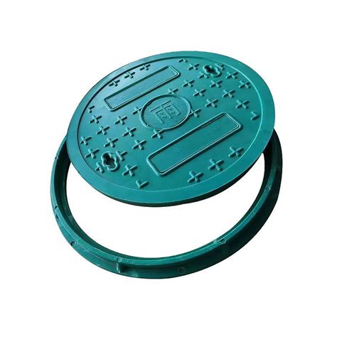 FRP GRP SMC BMC Resin Composite Fuel Round Manhole Cover With Locking