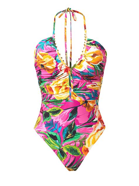 Pq Swim Josie Embroidered One Piece Bhb 5012p Swimwear World