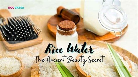 Hair Health With Magical Rice Water