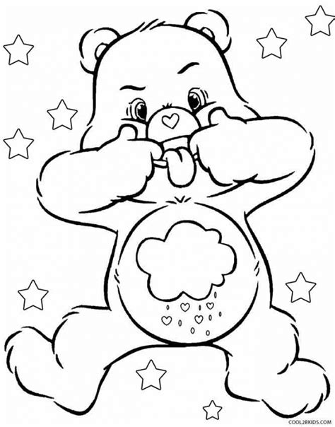 20 Free Printable Care Bear Coloring Pages