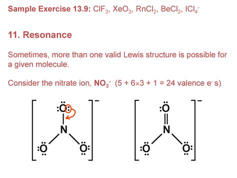 Lecture 09 Notes Sample Exercise 13 Clf3 Xeo3 Rncl2 Becl2 Icl4