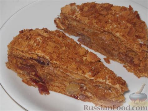 Торт Рыжик, рецепты на RussianFood.com: 17 рецептов торта Рыжик