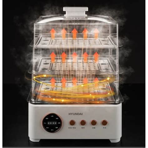 Пароварка-мультиварка XIaomi HYUNDAI multifunctional electric steamer
