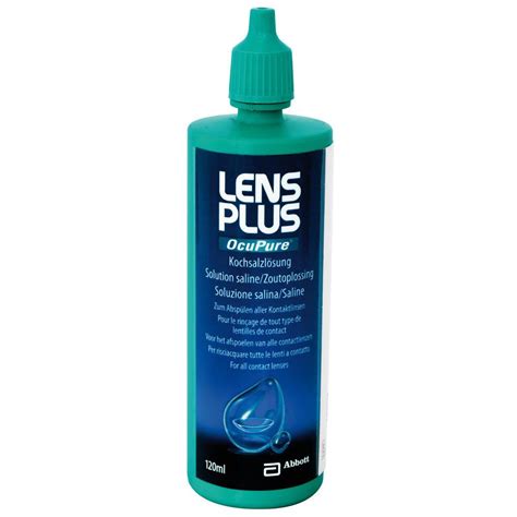 LENS PLUS OcuPure Kochsalzlösung 120 ml shop apotheke at