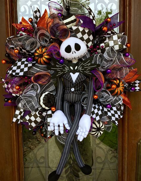 Jack Skellington, The Nightmare Before Christmas wreath for Hall ...