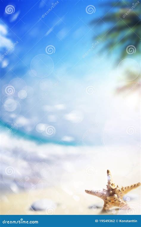 Art Paradise Beach Background Stock Photo - Image of nature, droplet ...