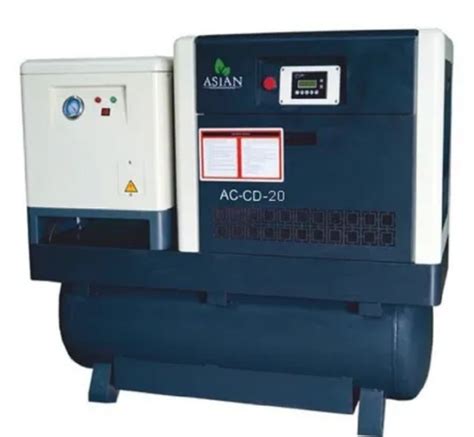 20 HP Tank Mounted Screw Air Compressor At Best Price In Faridabad