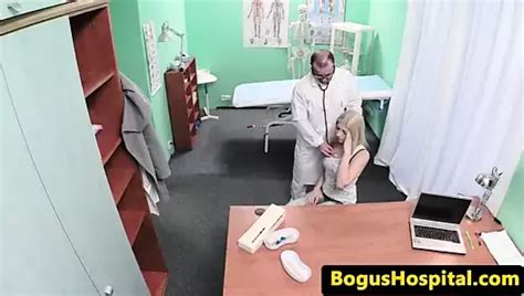 Fakehospital Doctor Empties His Sack To Ease Sexy Patient Amateur Amateur Porn Xhamster