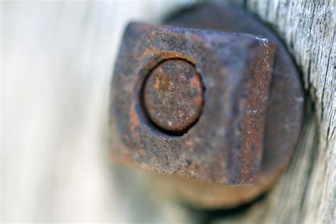 Rusty Nut Photograph By Tim Stewart