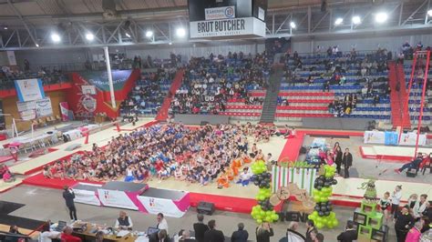 Finales nationales gymnastique FSCF 2023 à ANDRÉZIEUX BOUTHÉON YouTube