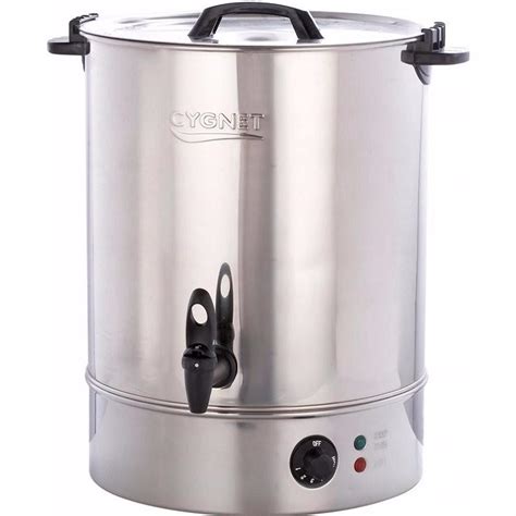 Burco Cygnet 30l Electric Water Boiler Stainless Steel Electrical World