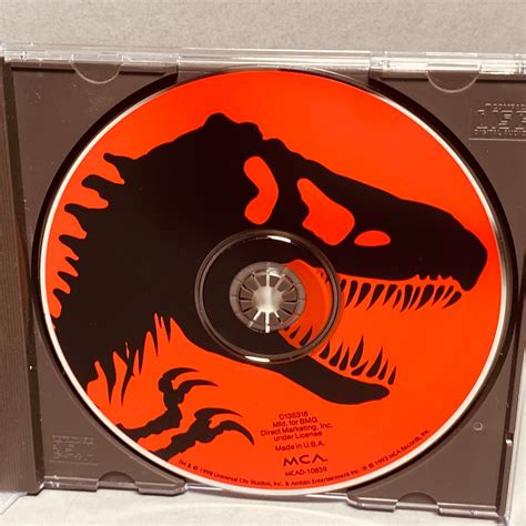 Jurassic Park Original Motion Picture Soundtrack 1993 Cd Etsy