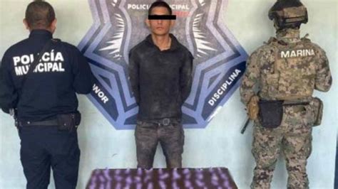 Diario del Yaqui Policías Municipales capturan a sujeto con droga en