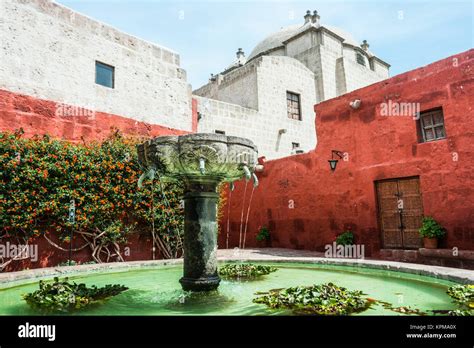 Santa Catalina Monastery Arequipa Peru Stock Photo Alamy