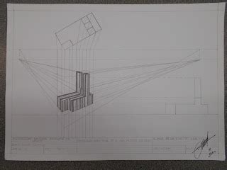 Dibujo Constructivo Ii L Mina Representaci N De Una Pieza A Dos