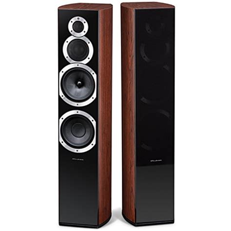 Wharfedale Diamond Rosewood Tower Speakers Pair Householdaudio