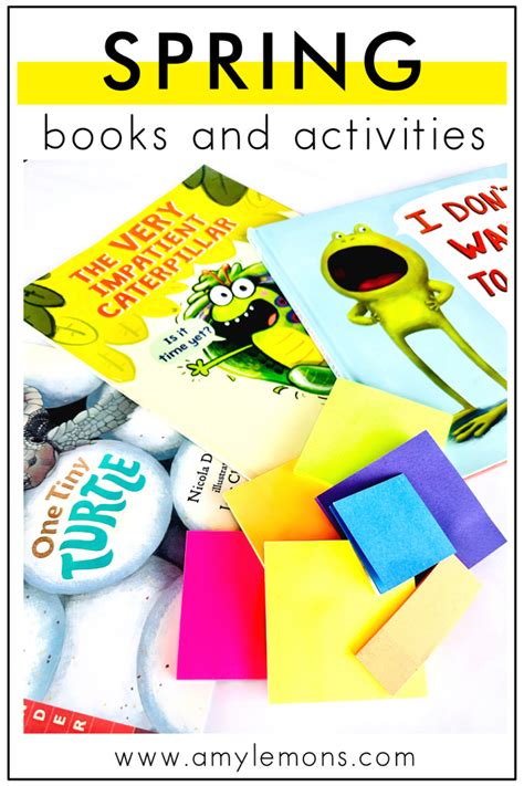 3 Simple Spring Reading Activities Using Sticky Notes Amy Lemons