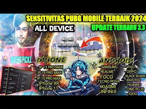 Sensitivitas Pubg Mobile Terbaik Sensi Akurasi Buat Semua User