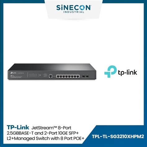 TP Link รน TL SG3210XHP M2 JetStream 8 Port 2 5GBASE T 2 Port 10GE