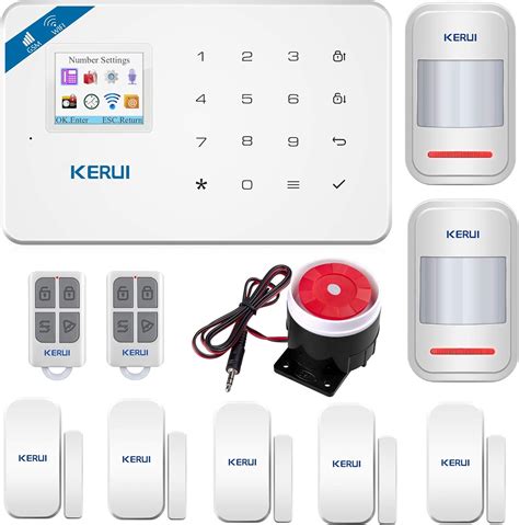 KERUI W18 GSM WIFI Sistema De Alarma Seguridad Para Hogar Por CALL SMS