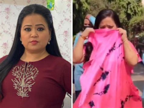 Bharti Singh Sternly Tells Man To Wear A Mask Hilariously Realises Oh