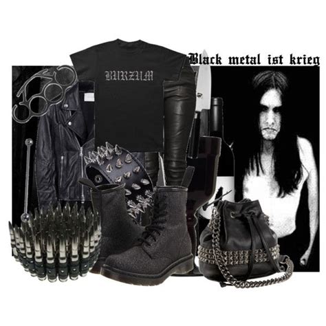 Black metal | Black metal fashion, Metal fashion, Black metal