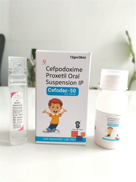 Cefpodoxime Proxetil Oral Suspension Ip At Rs Bottle Gudcef Dry