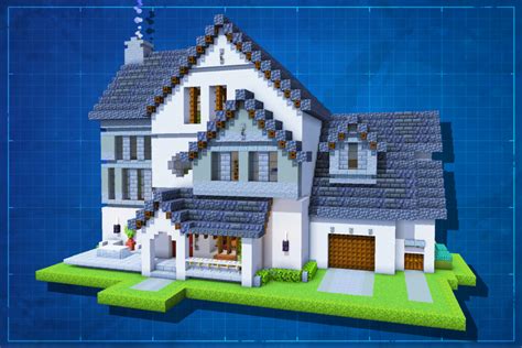 Minecraft - Traditional Modern House #3 | Download [Charliecustard Builds]