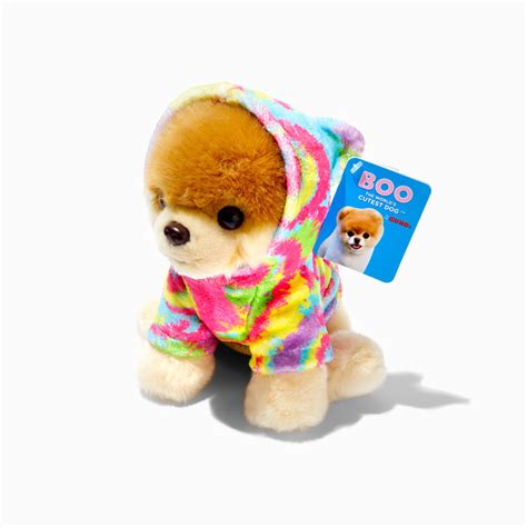 Boo The World's Cutest Dog™ Tie Dye Soft Toy | Claire's