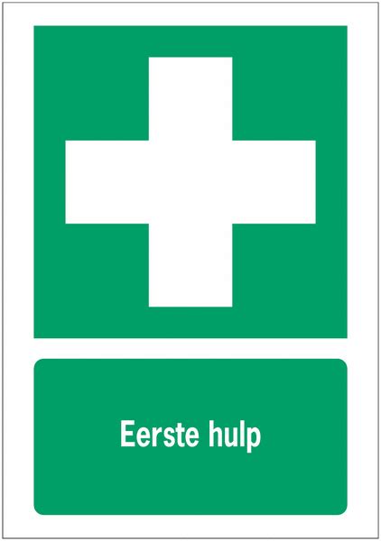 Verticale Ehbo Borden En Stickers Iso 7010 Eerste Hulp E003 Seton