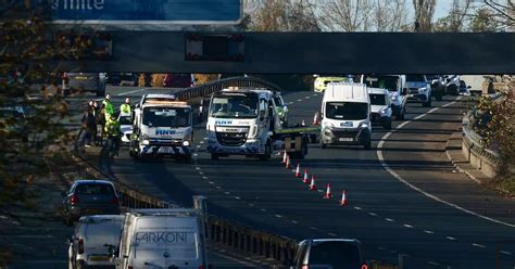 Three Car Crash Causes M62 Traffic Chaos During Morning Rush Hour