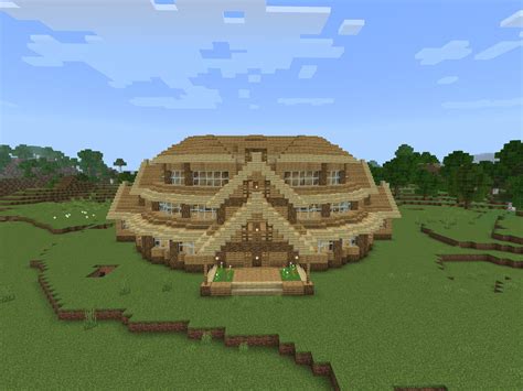 Oak house I made : r/Minecraftbuilds