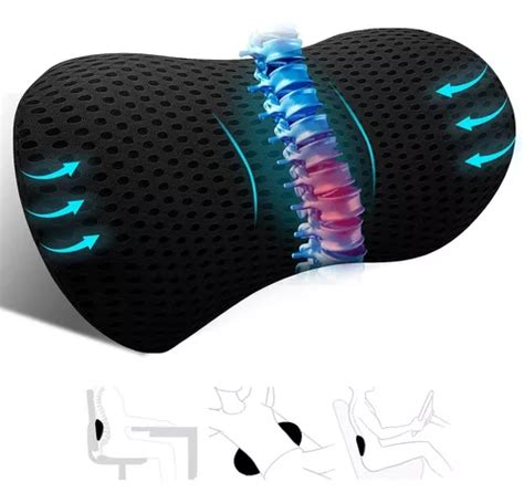 Soporte Lumbar Almohada Lumbar De Espuma De Memoria Oficina Envío gratis