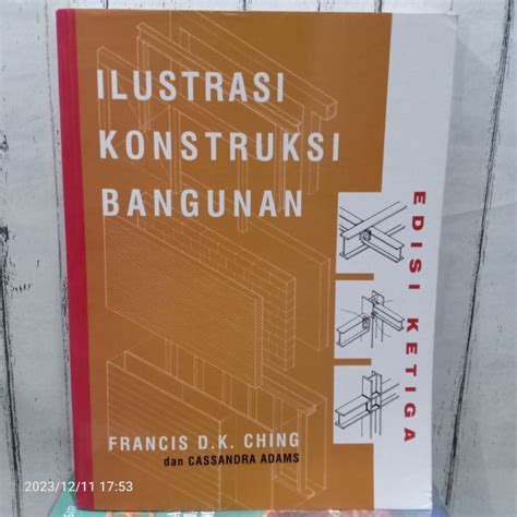 Jual Original Buku Ilustrasi Konstruksi Bangunan Edisi Ketiga