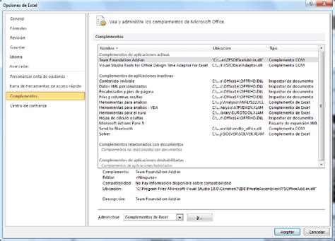 Utilizar Los Complementos De Excel Excel Total