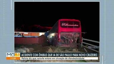 MG Inter TV 1ª Edição Vales MG Ônibus moradores de Novo