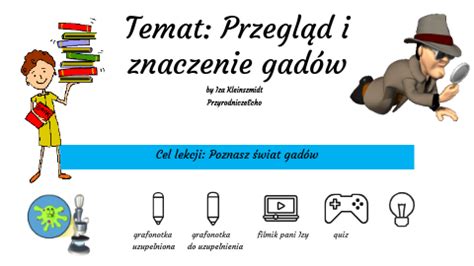 Przegl D I Znaczenie Gad W By Iza Kleinszmidt On Genially